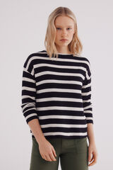 Springfield Playera estructura rayas negro