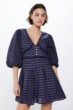 Springfield Vestido Ocean azul