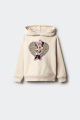 Springfield Kids Sudadera con estampado de leopardo de Minnie para niña. estampado