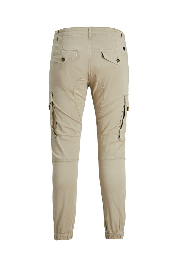 Jack & Jones Pantalón cargo slim fit gris