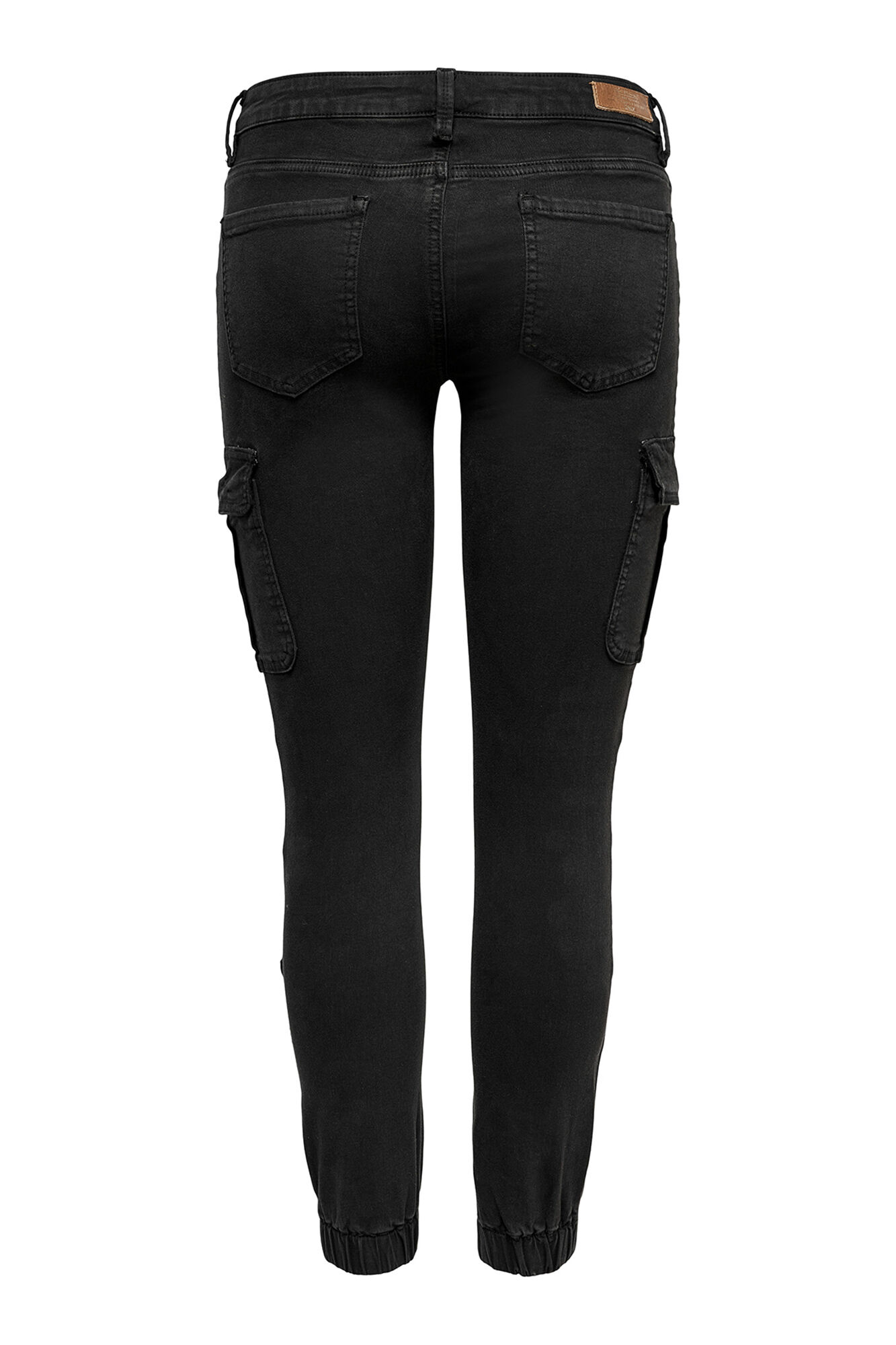 Only Pantal&oacute;n cargo slim fit negro