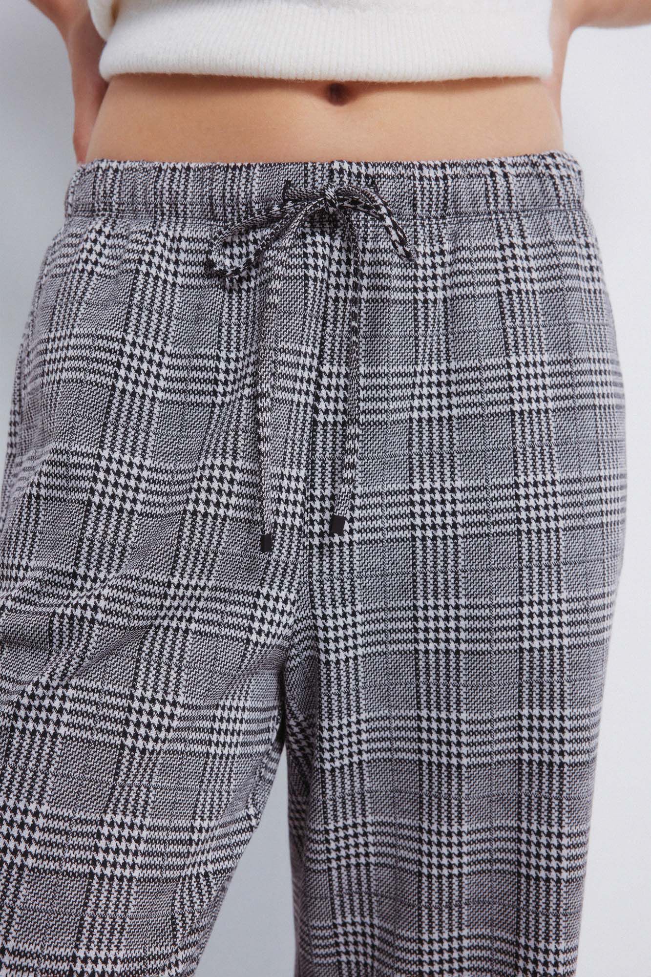 Springfield Pantalones de jogger de pierna ancha gris