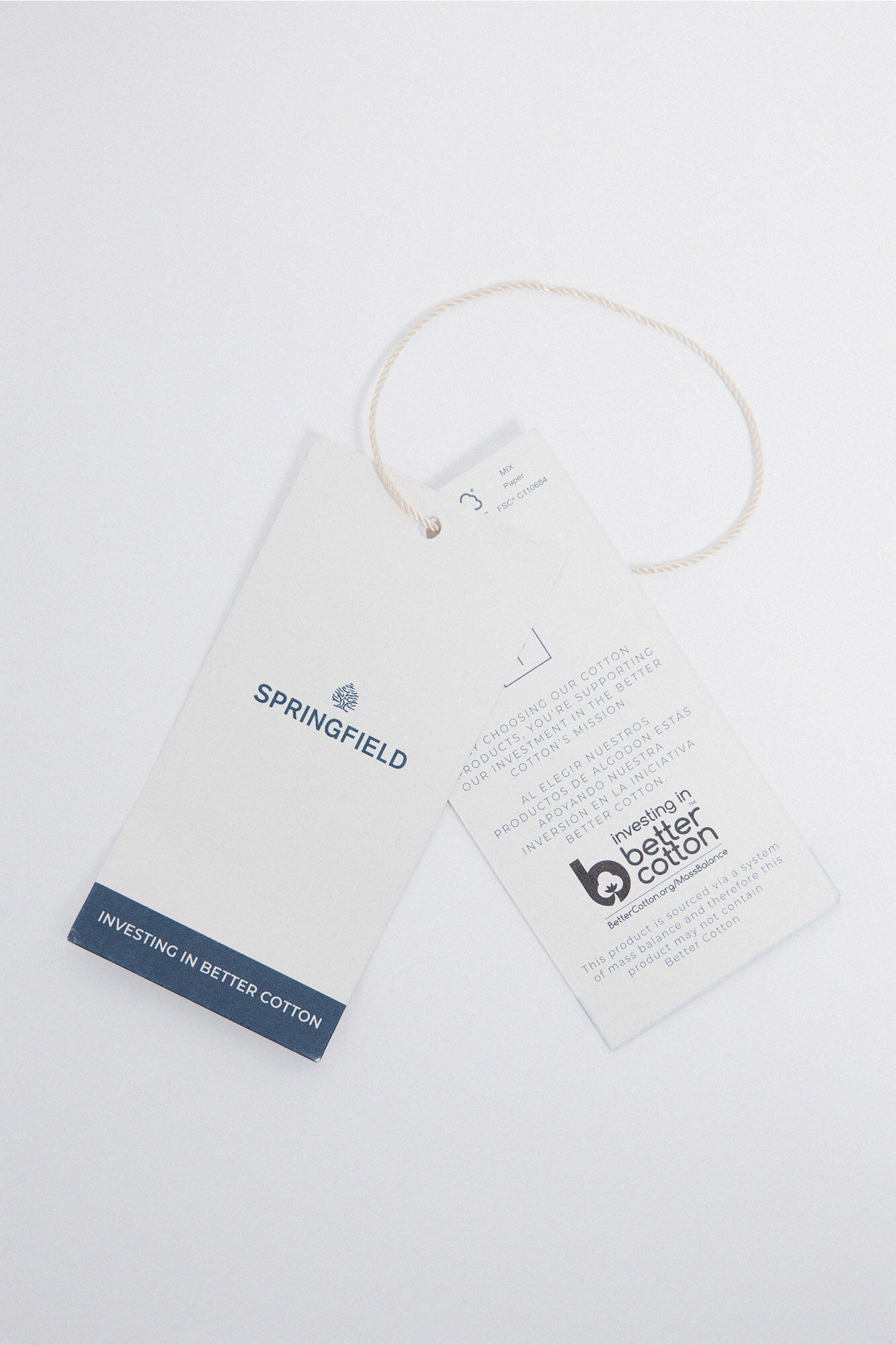 Springfield Sudadera b&aacute;sica con capucha  caf&eacute;