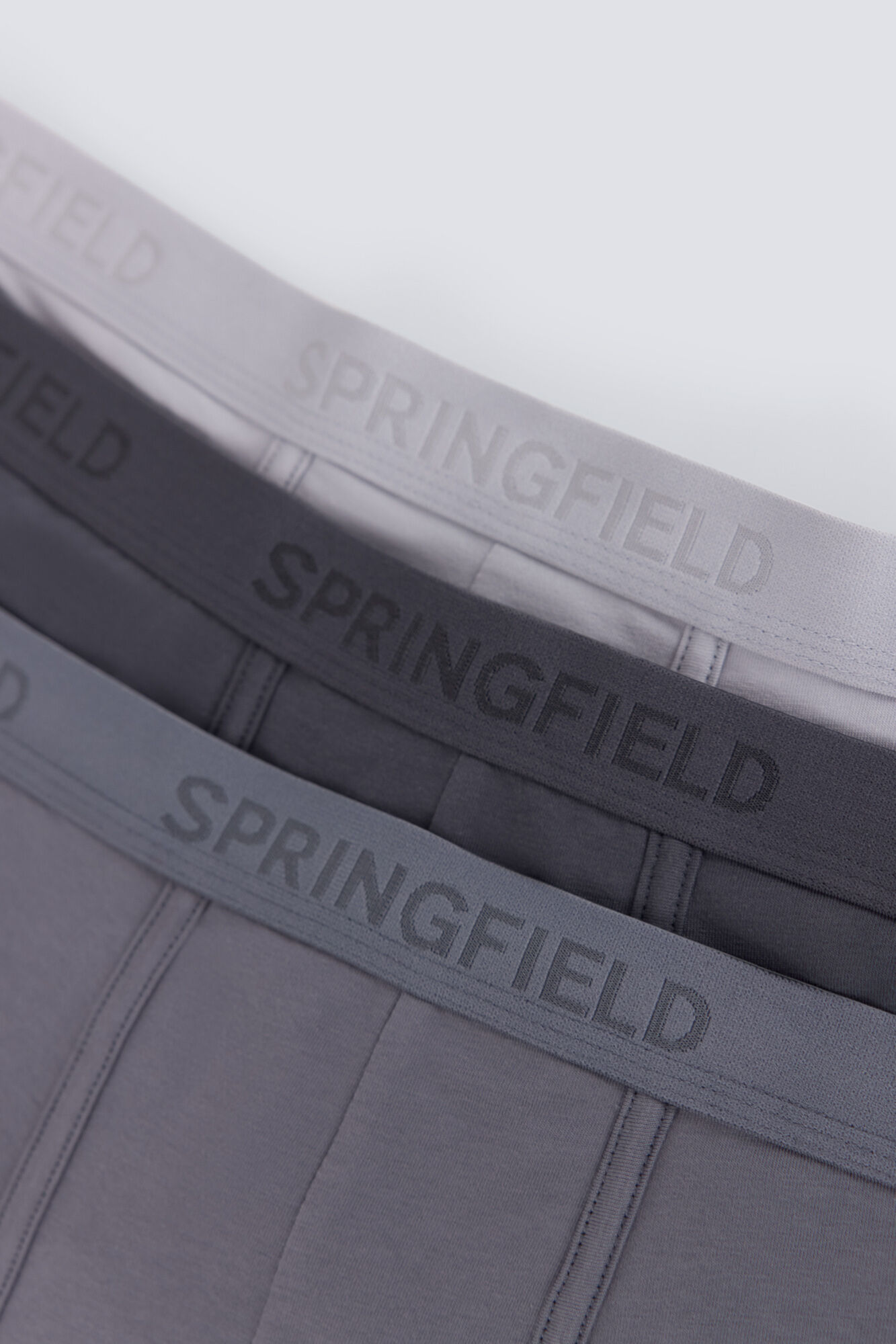Springfield Pack de 3 b&oacute;xers azul indigo