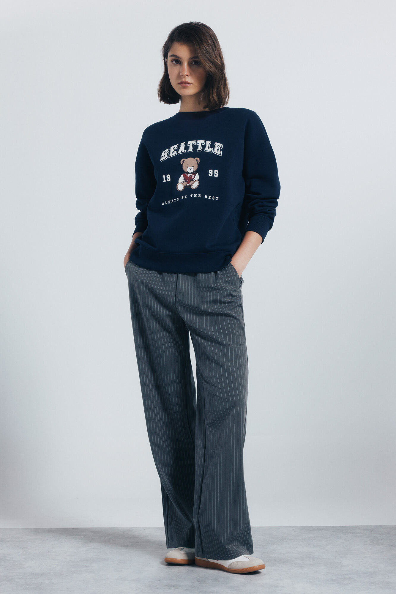 Springfield Sudadera gr&aacute;fica ciudad marino