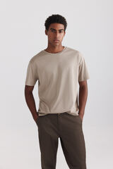 Springfield Playera de textura caf&eacute;