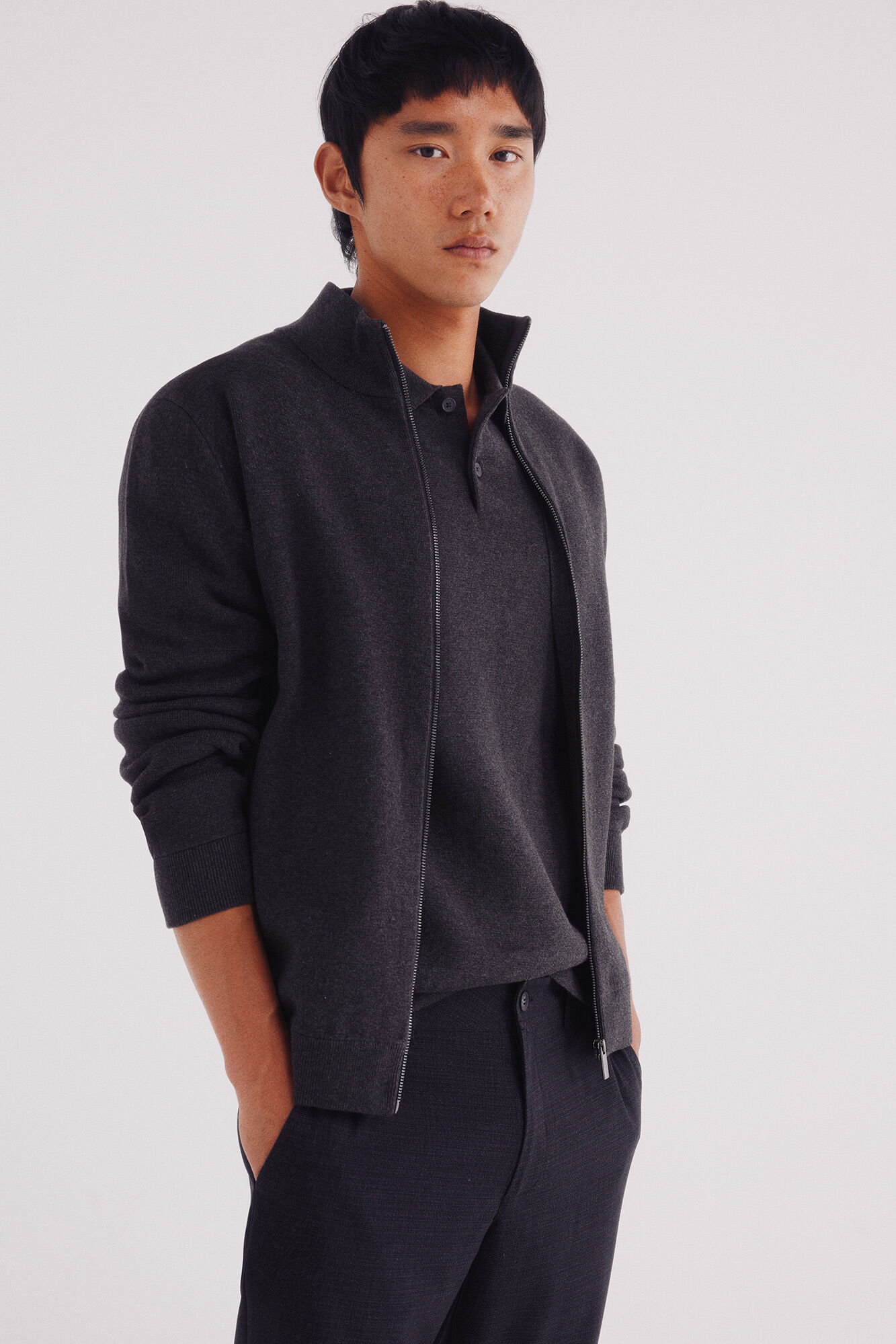 Springfield C&aacute;rdigan con cierre Milano