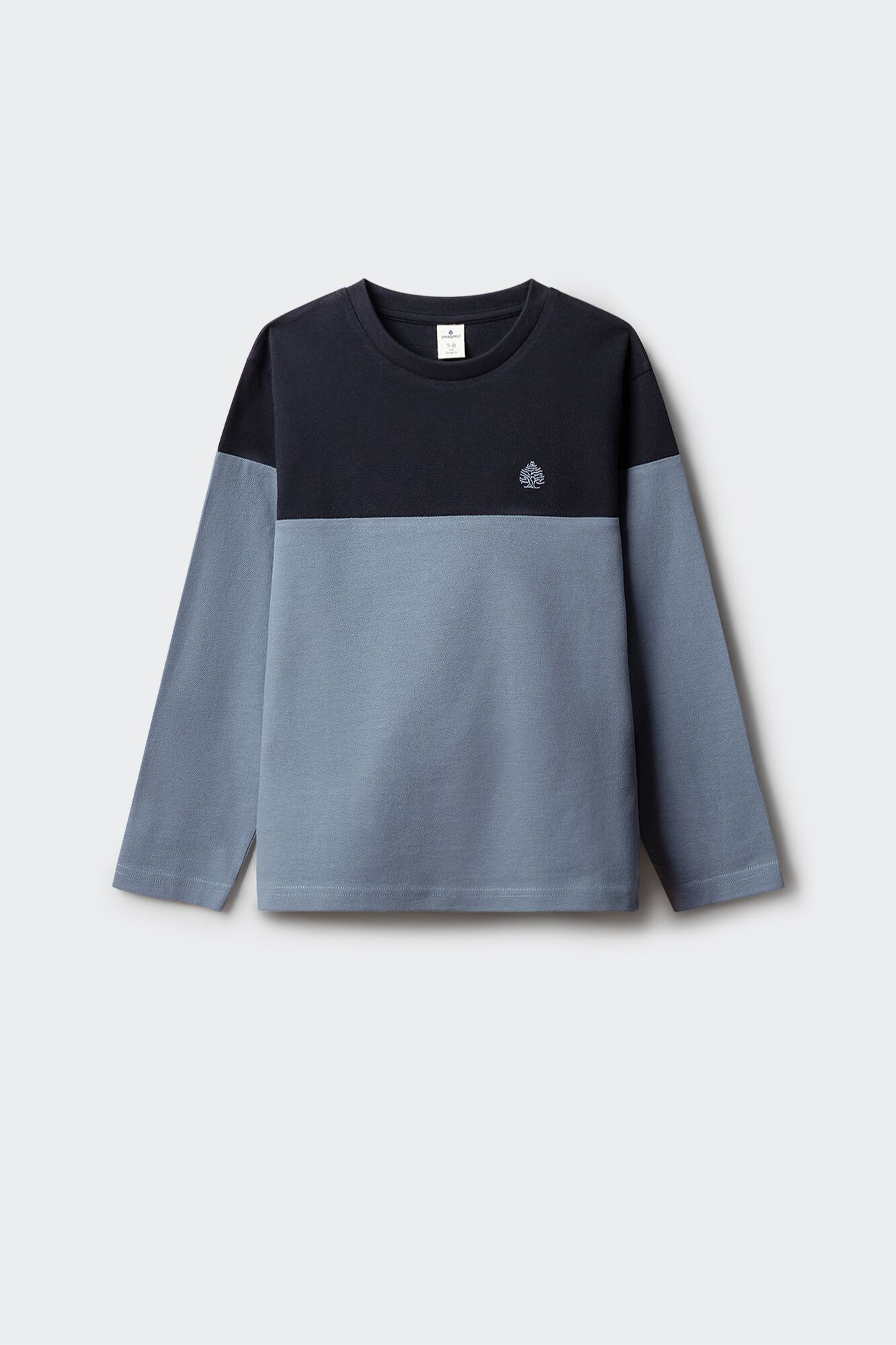 Springfield Kids Playera manga larga b&aacute;sica para ni&ntilde;o