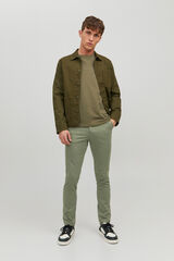 Jack & Jones Pantal&oacute;n chino slim fit verde