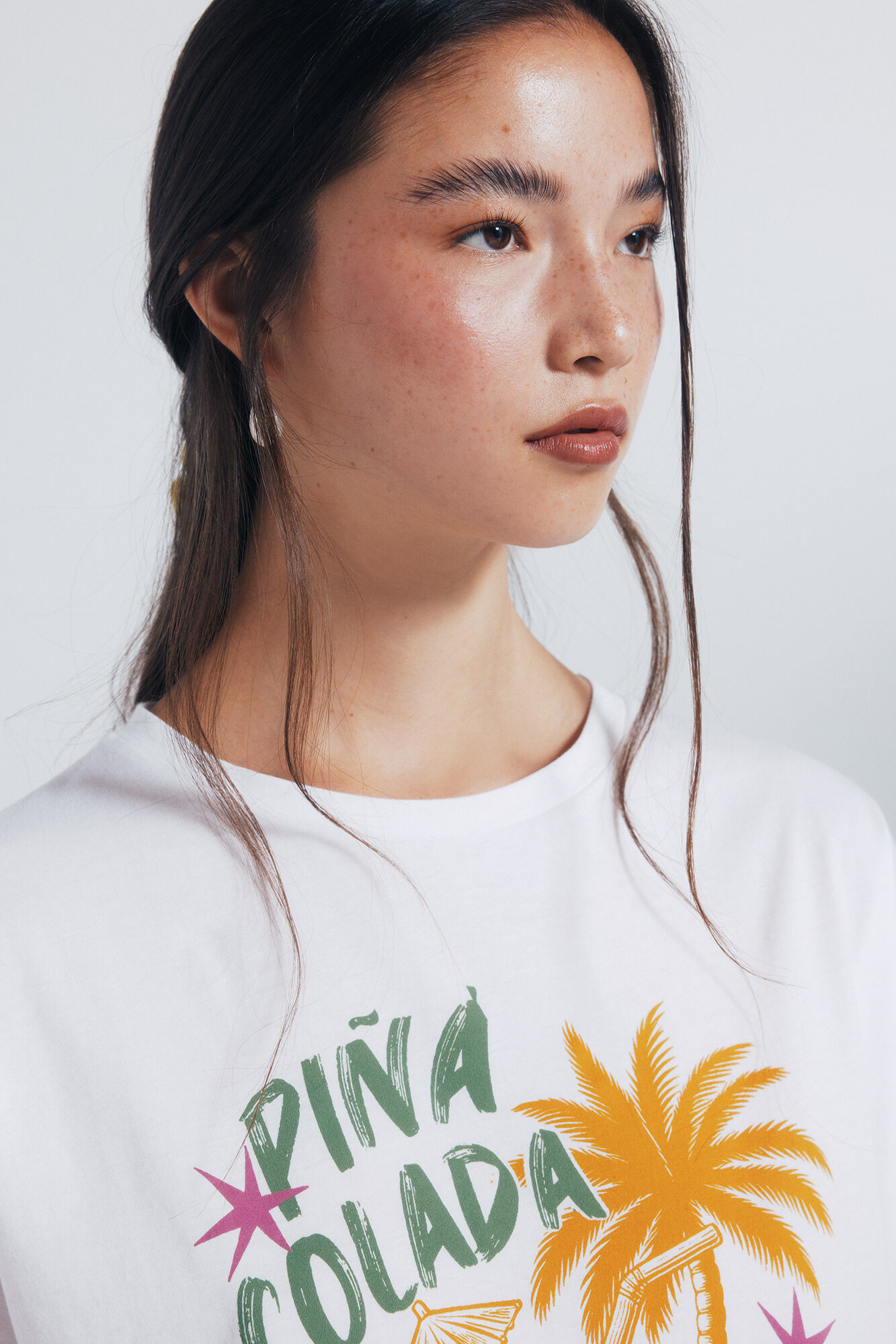 Springfield Playera gr&aacute;fica tropical