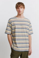 Springfield Playera de rayas blanco