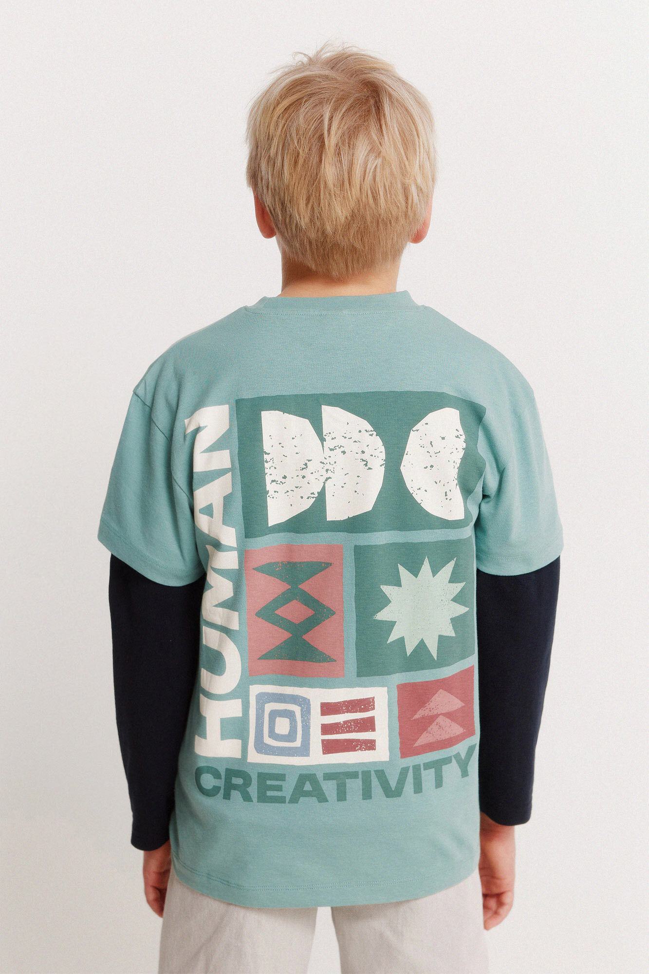Springfield Kids Playera manga corta Creativity para ni&ntilde;o