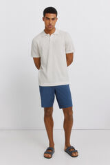 Springfield Bermudas estructuradas azul