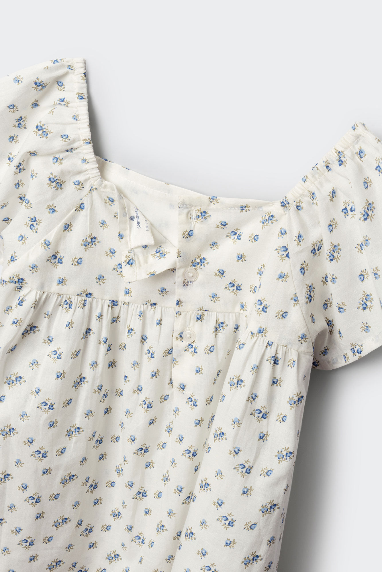 Springfield Kids Blusa de flores para ni&ntilde;a natural
