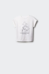 Springfield Playera Mickey niña estampado
