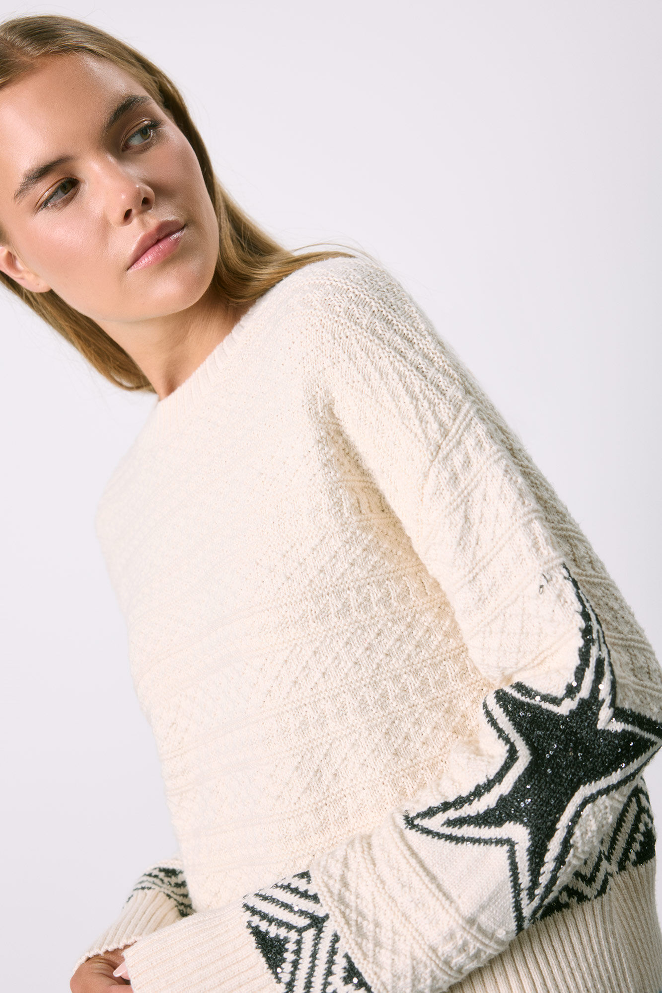 High Spirits Su&eacute;ter Euphoria marfil