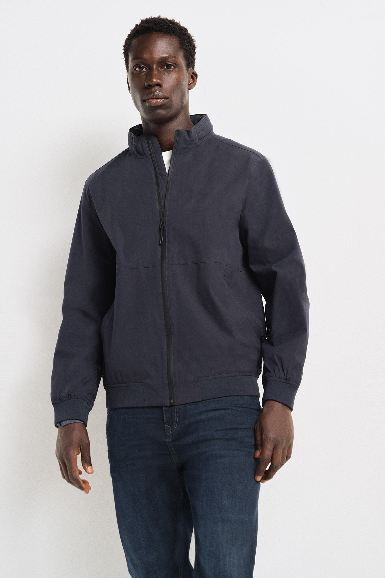 Springfield Chamarra t&eacute;cnica azul