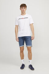 Springfield Shorts de jean regular fit azulado