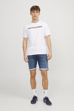 Springfield Shorts de jean regular fit azulado