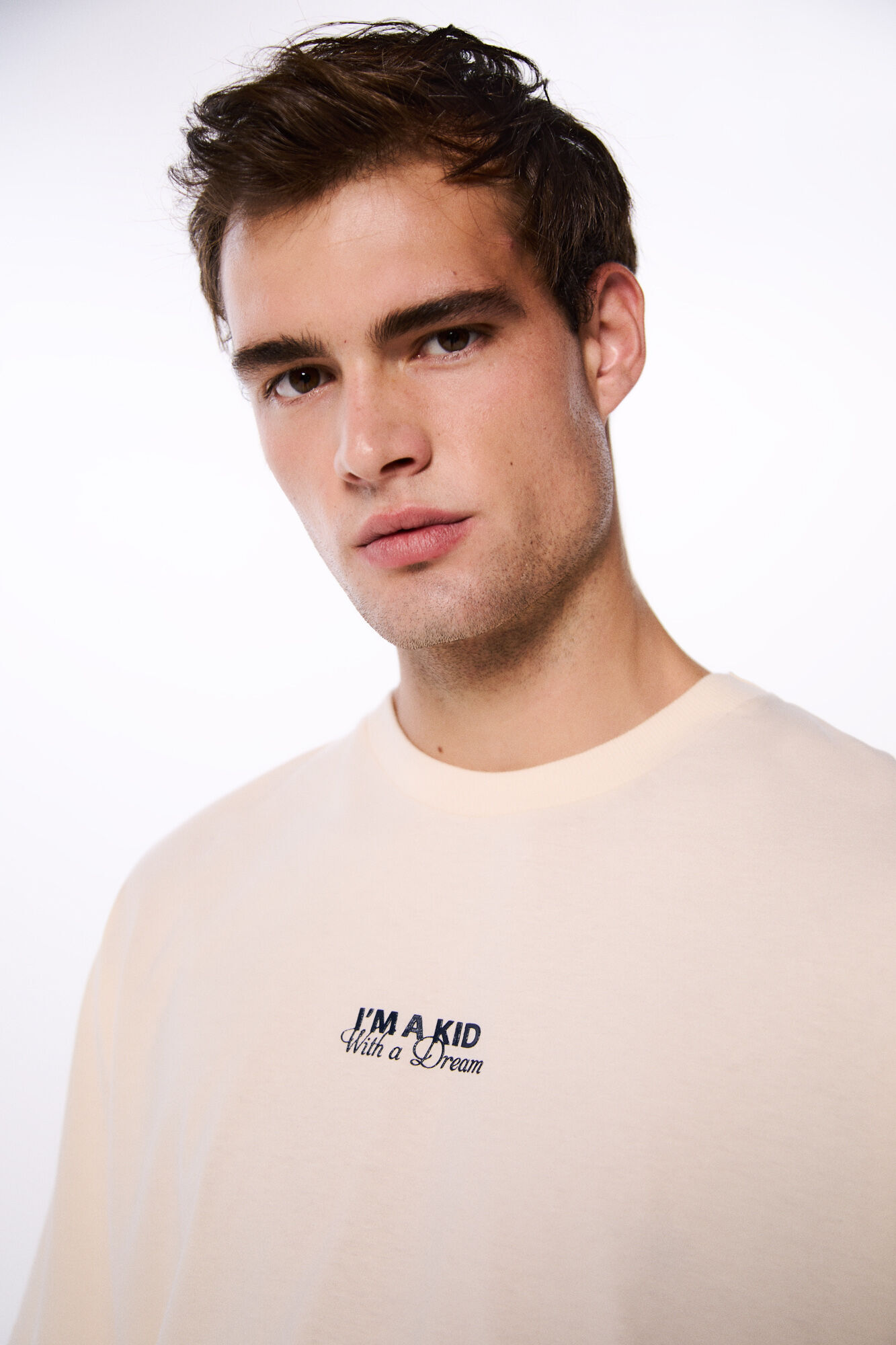 Springfield Playera kid with a dream blanco