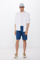 Springfield Bermuda color comfort fit azul