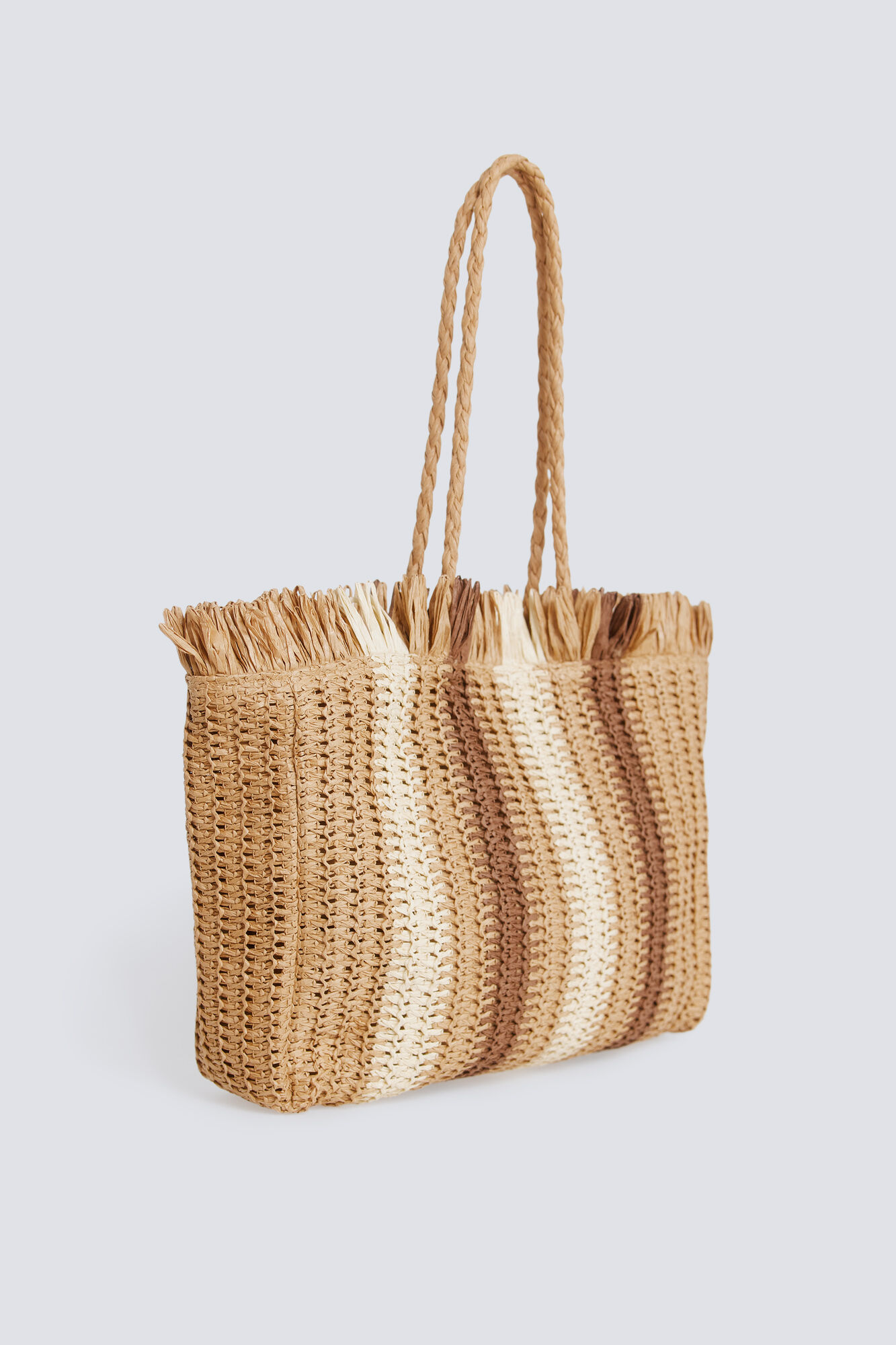Springfield Bolsa shopper de rayas estampado