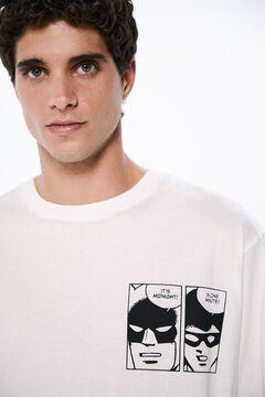 Springfield Playera Batman Comic Japan marfil
