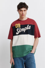 Springfield Playera sencilla 09 rojo