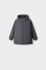 Springfield Kids Parka t&eacute;cnica con capucha para ni&ntilde;o kaki