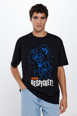 Springfield Playera Donald negro