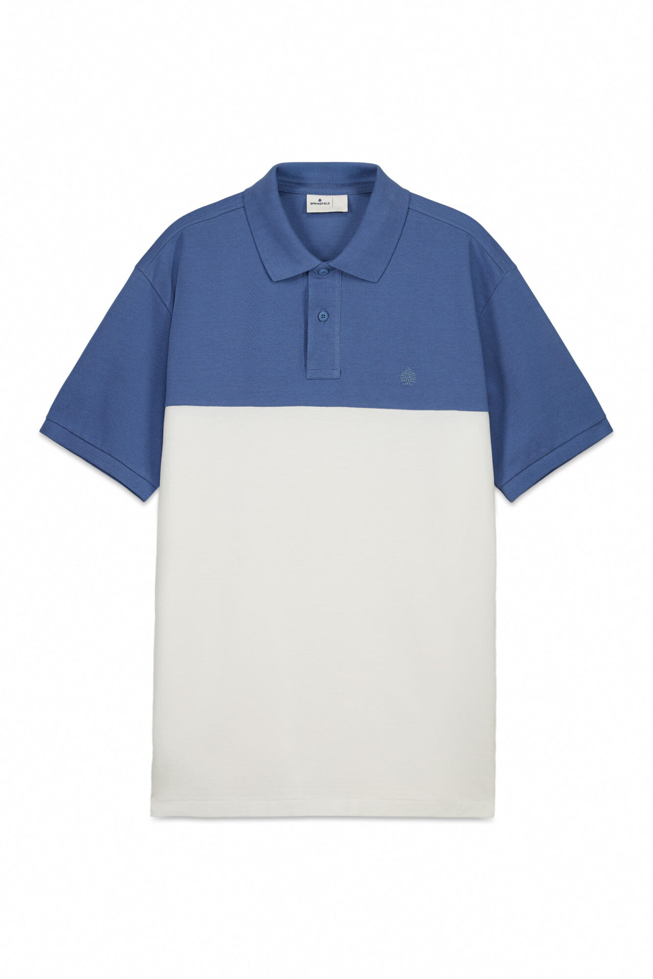 Springfield Polo de corte regular azul