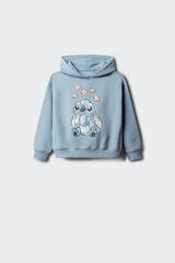 Springfield Kids Sudadera Lilo & Stitch para ni&ntilde;a azul
