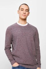 Springfield Su&eacute;ter torzal estructura naranja