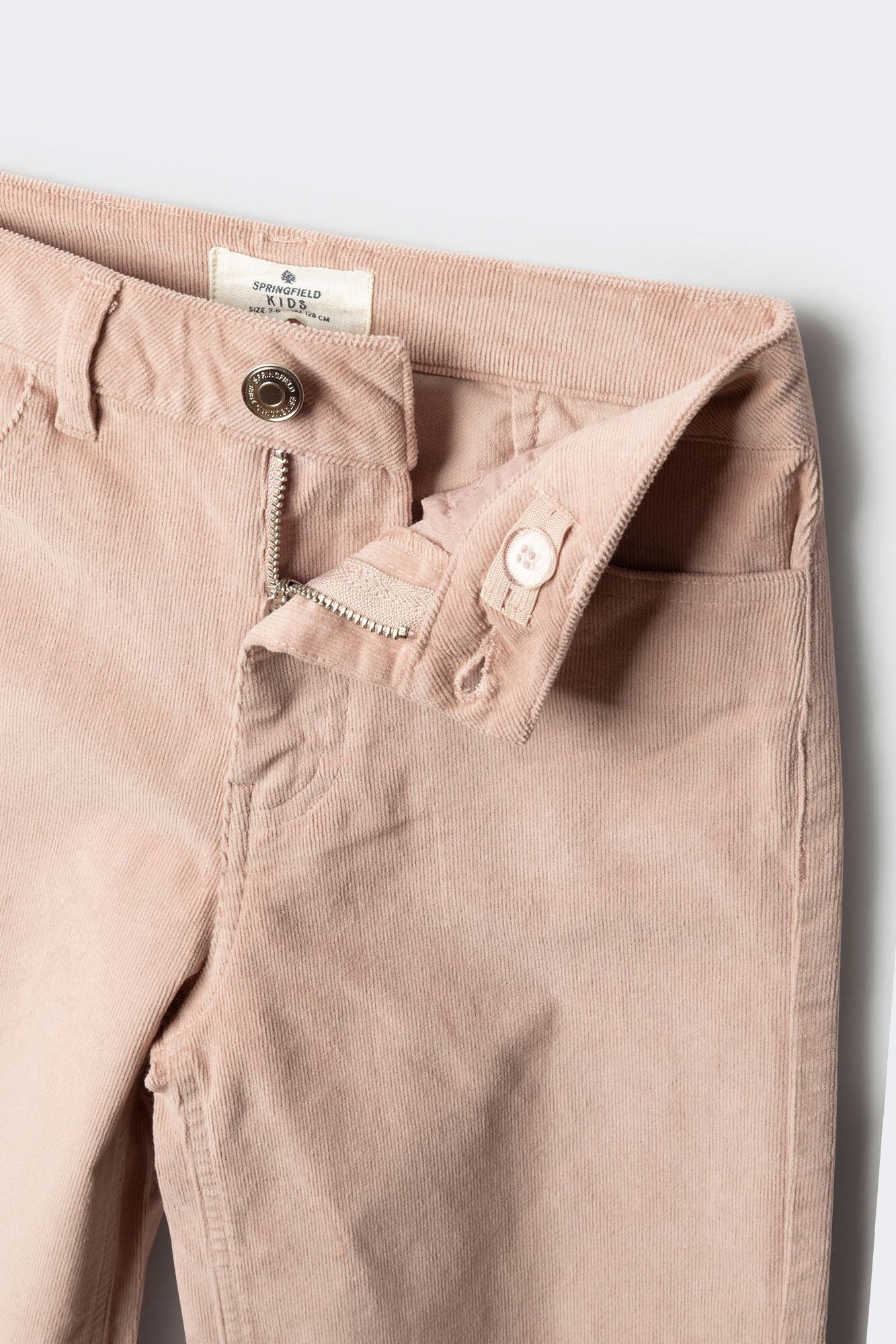 Springfield Kids Pantal&oacute;n culotte de micropana para ni&ntilde;a rosa