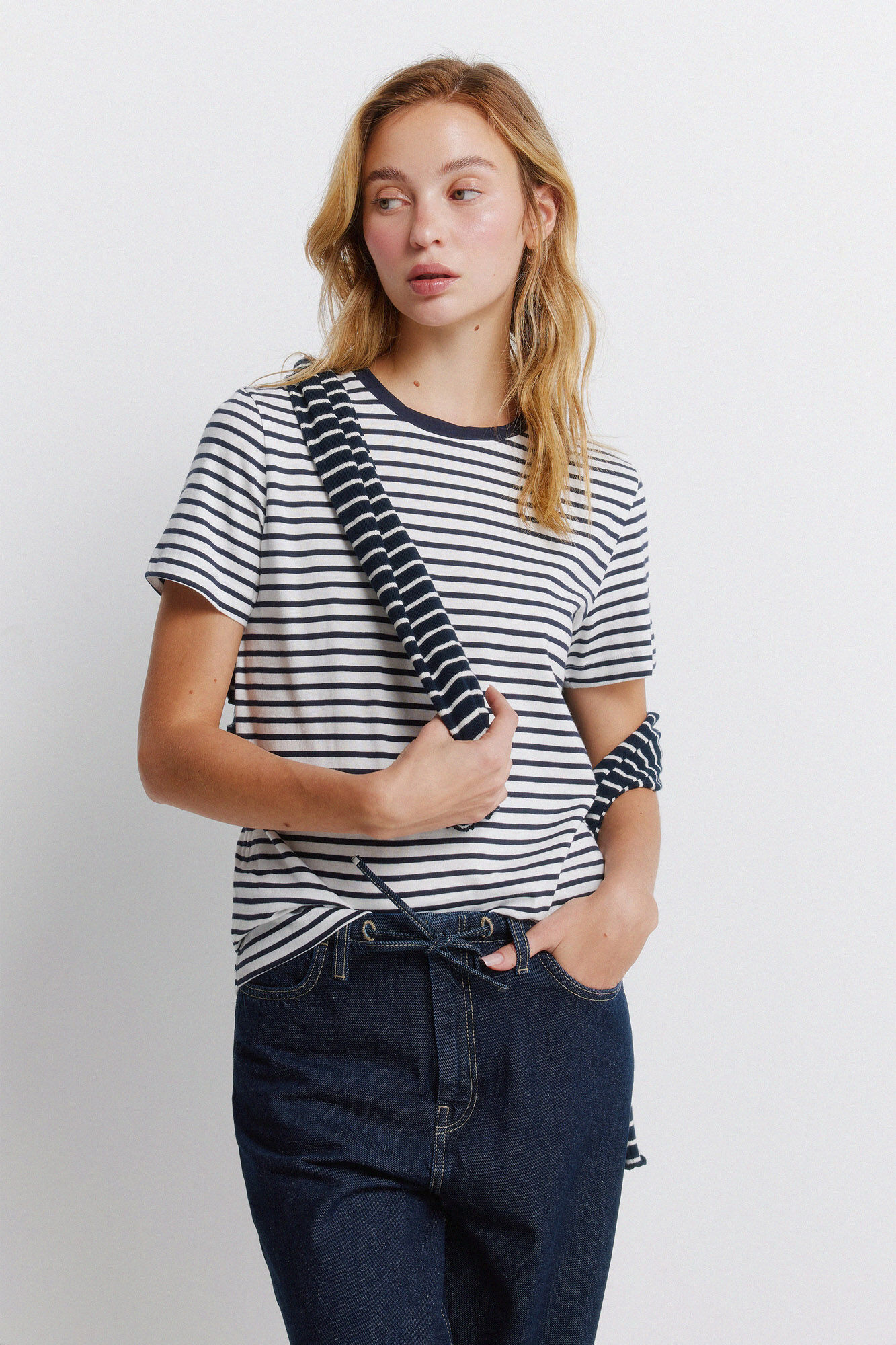 Springfield Playera b&aacute;sica manga corta