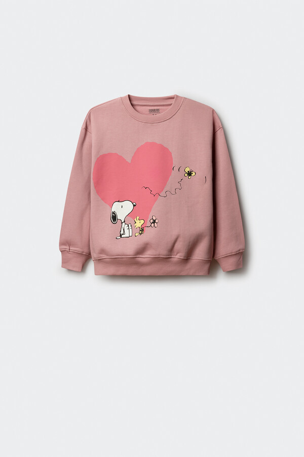 Springfield Kids Sudadera Snoopy niña rosa