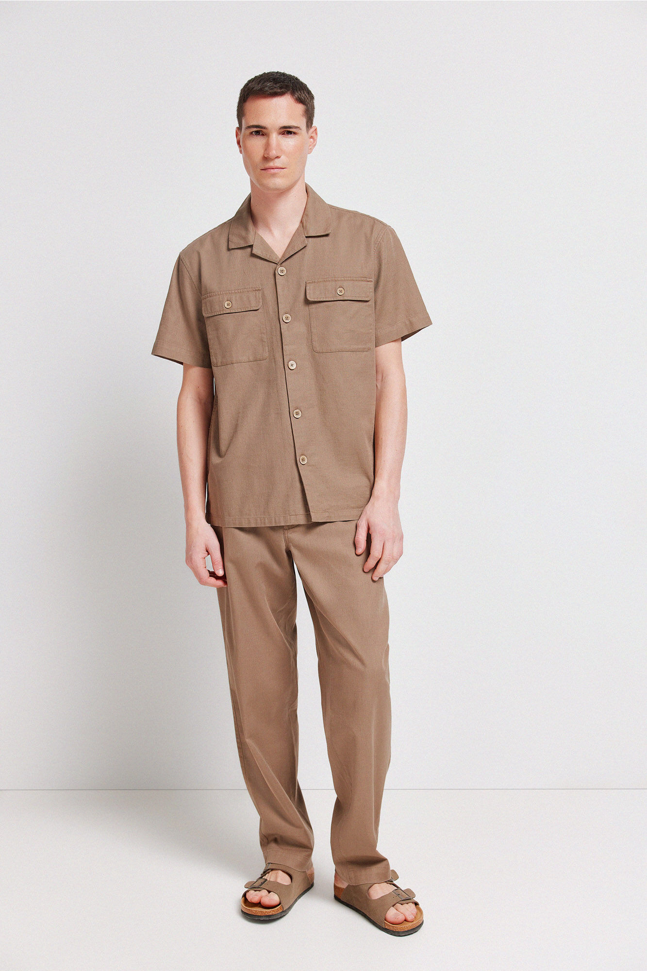 Springfield Sobrecamisa manga corta