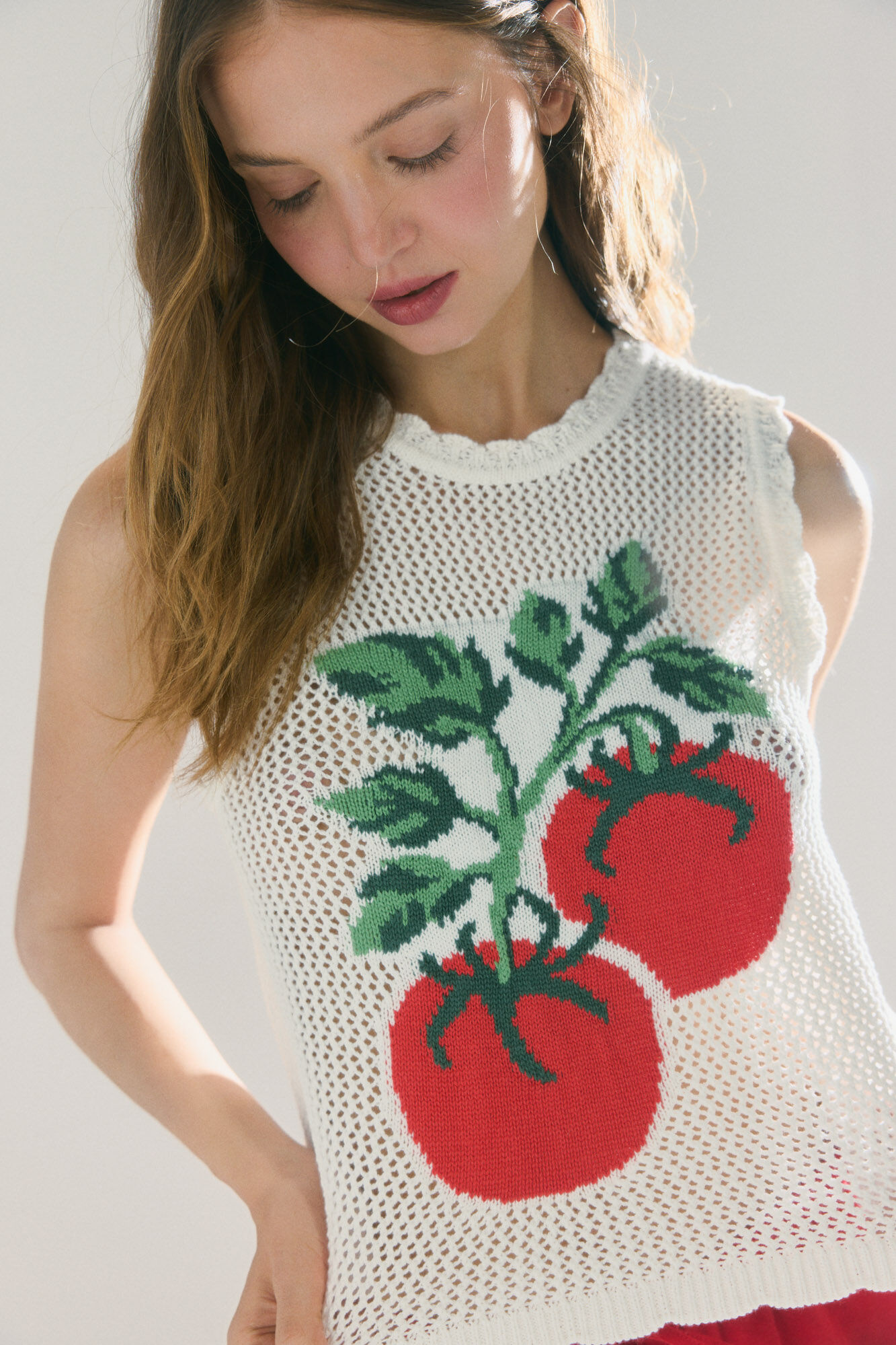 High Spirits Top durazno khaki