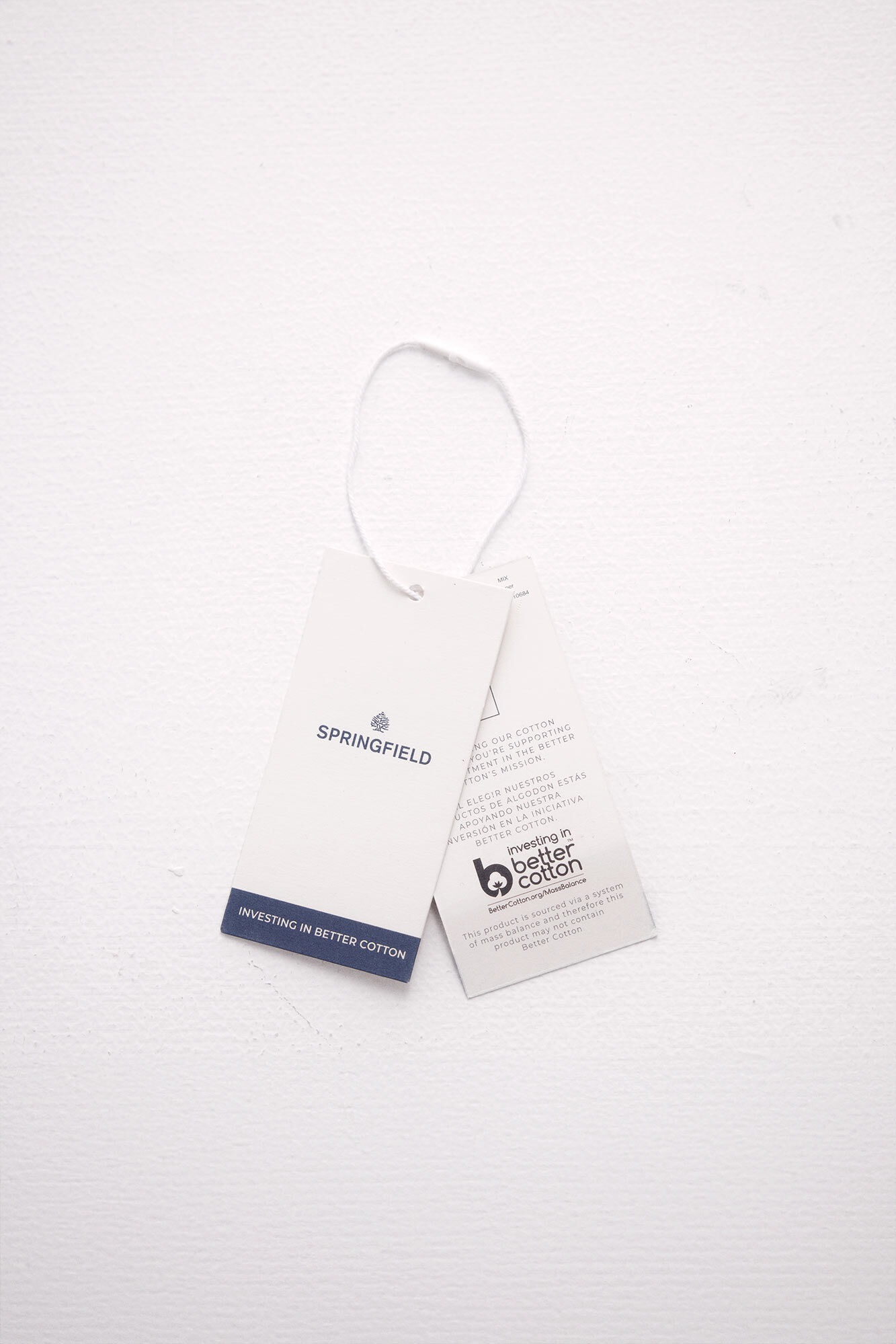 Springfield Playera tachuelas cristal gris