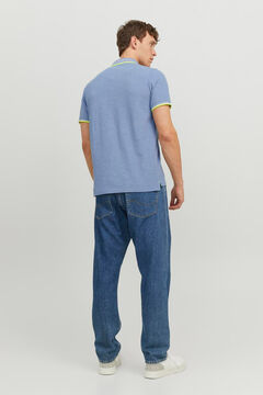 Springfield Polo slim fit vivos azul