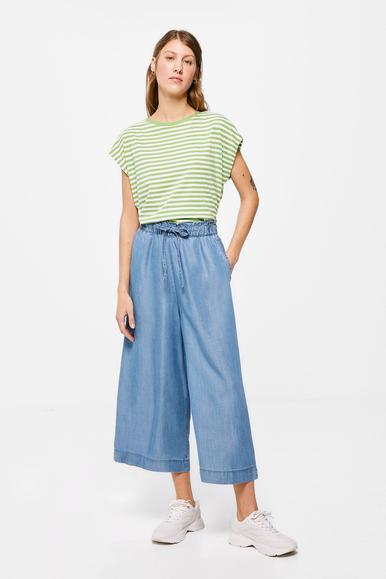 Jeans shop culotte mujer