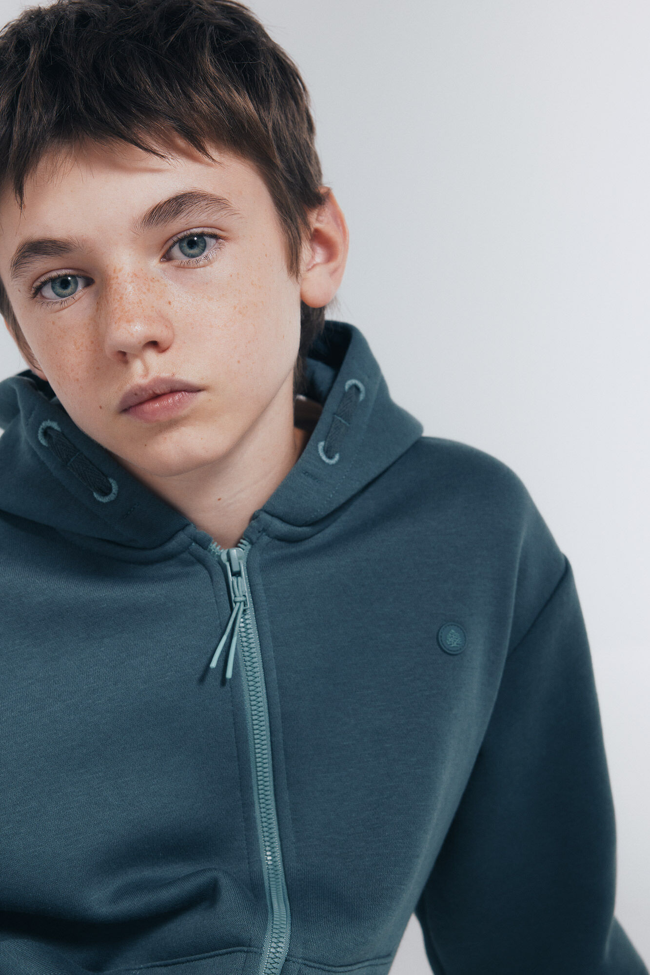 Springfield Kids Sudadera abierta con capucha ni&ntilde;o