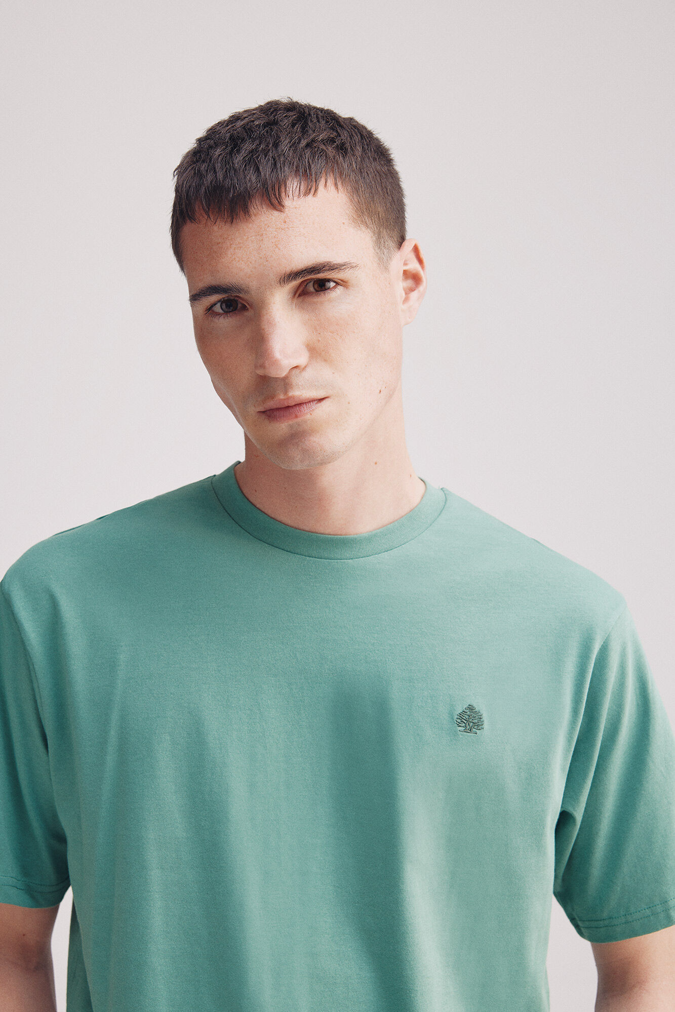 Springfield Playera b&aacute;sica cuello redondo