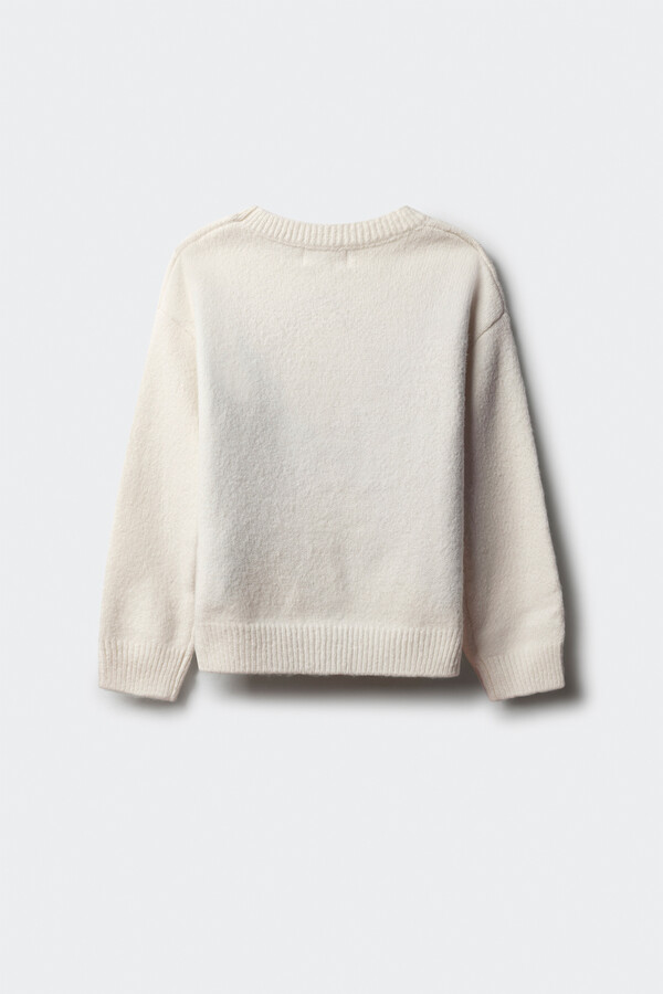 Springfield Kids Jersey de diamantes para niña beige