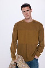 Springfield Playera manga larga cortes nude