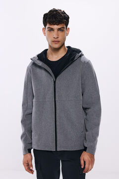 Springfield Parka técnica shoftshell gris