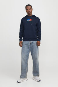 Jack & Jones Sudadera con logo frontal