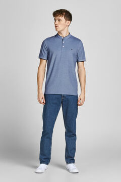 Springfield Polo slim fit mao azul