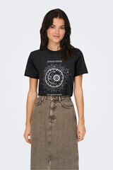 Springfield Camiseta estampada de manga corta  gris