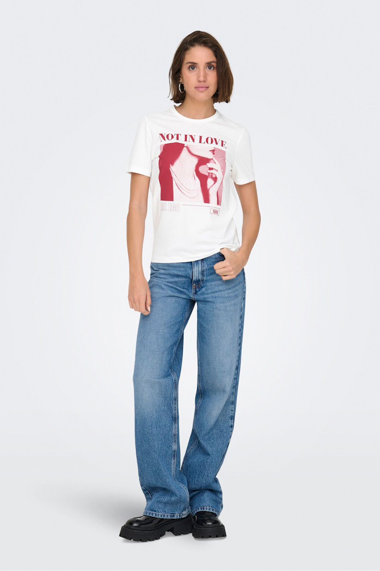 Only Playera de manga corta